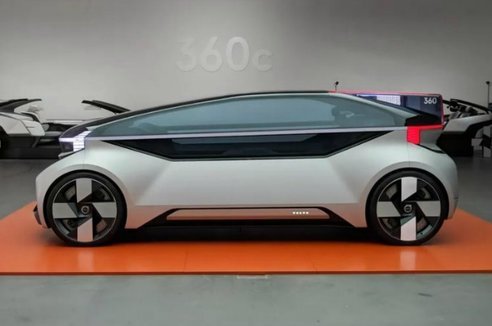 沃爾沃360c：在自動駕駛車上喝香檳算酒駕嗎？