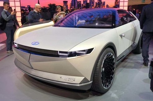 2019法兰克福车展 | 现代发布45 EV概念车 为纪念现代汽车首款车型