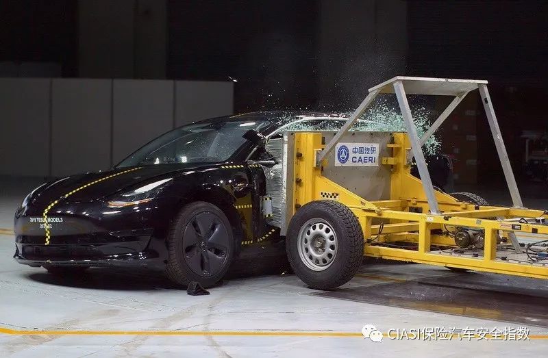Model 3碰撞测试