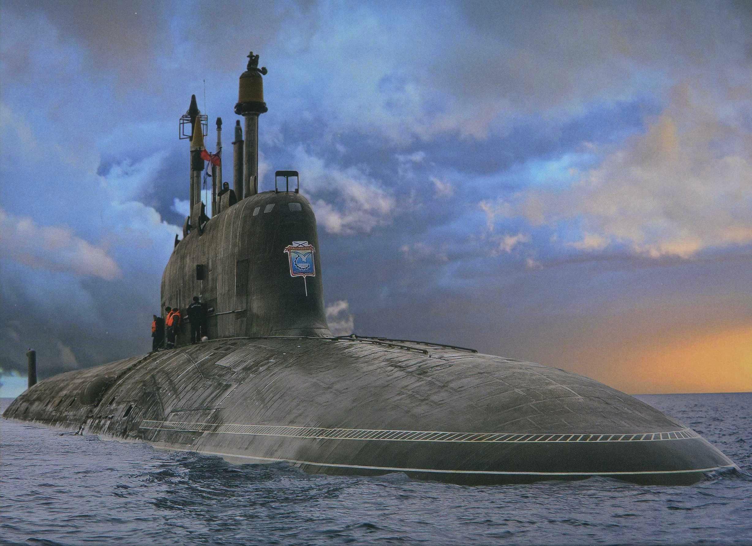 可畏级战略核潜艇图片