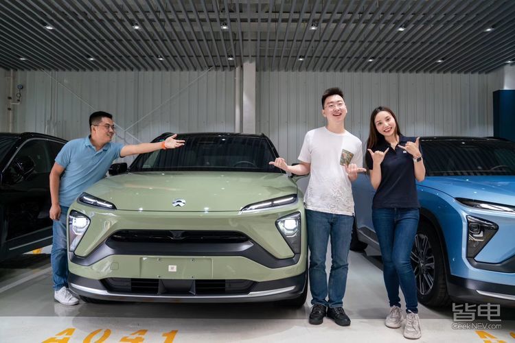 蔚来es6正式开启交付 车主以开始验车