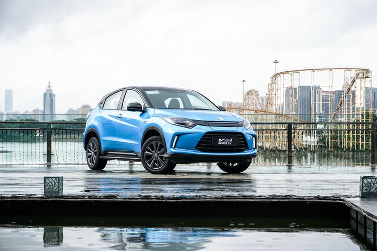 广本ve-1深度试驾!日系纯电suv的进击-皆电